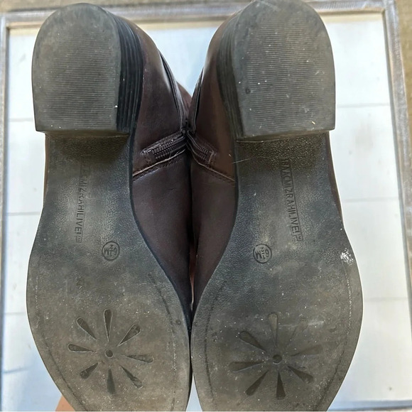 Isaac Mizrahi Tally Quilted Boot Dark Brown Leather Upper Riding Boot Womens 6.5 - Picture 6 of 11